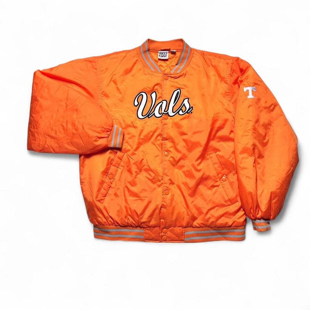University of Tennessee Volunteers Vintage Y2k Vols Sportswear Puffer Jacket L